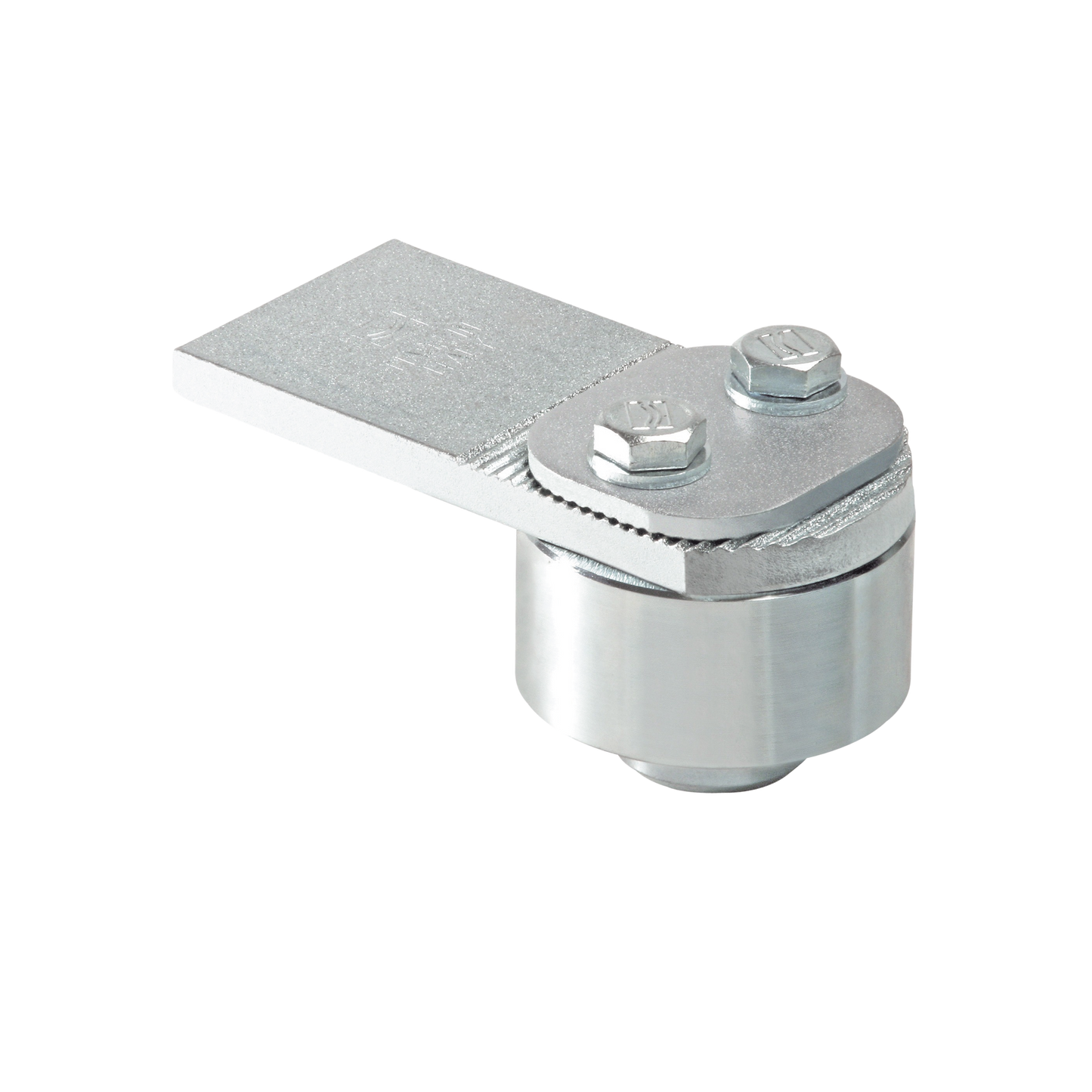 Top Quality (85G) - Big Adjustable Upper Hinge / For Doors up to 1400 lb (650 Kg) per pair / Weld On / 2-11/16" Diam / Galvanized