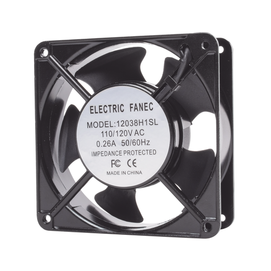 High Performance 110 Vac Fan (120 x 120 x 38 mm)