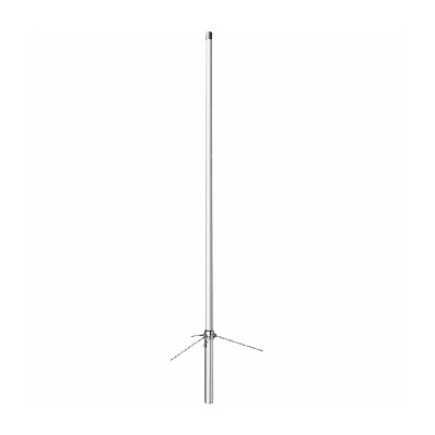 Reliable 1 section. 5/8 wave, VHF Base/Repeater Antenna. Fiberglass