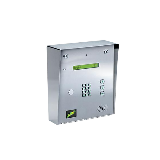 Top Quality Telephone Entry & Access Control with Voice and Data connection over Cellular, Internet or a POTS (Plain Old Telephone Service) connection.