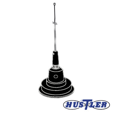 High Performance Mobile Antenna for Frequency Range Civil Band (CB) 26.960 - 27.400 MHz.