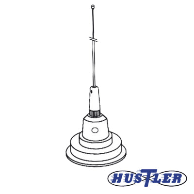 Best Mobile Antenna for Frequency Range Civil Band (CB) 26.960 - 27.400 MHz.