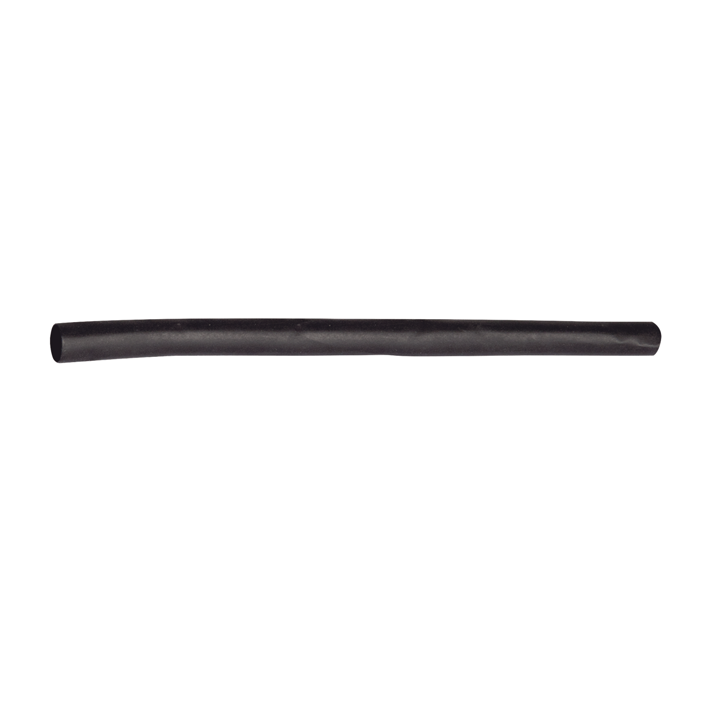 Reliable Heat Shrink Tubing Flexible and Sleeves 2:1, Polyolefin., 1/2", Thin Wall, Black, 48"