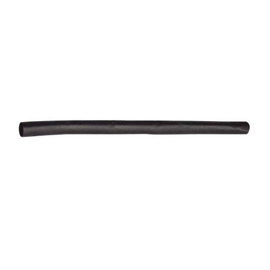 Reliable Heat Shrink Tubing Flexible and Sleeves 2:1, Polyolefin., 1/2", Thin Wall, Black, 48"