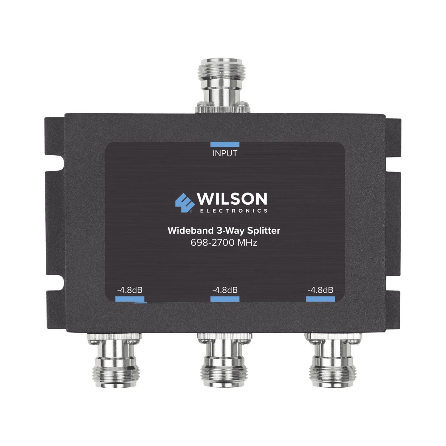 Advanced 50 Ohm, 3 Way Splitter, 700 - 2700 MHz, N Female Connector