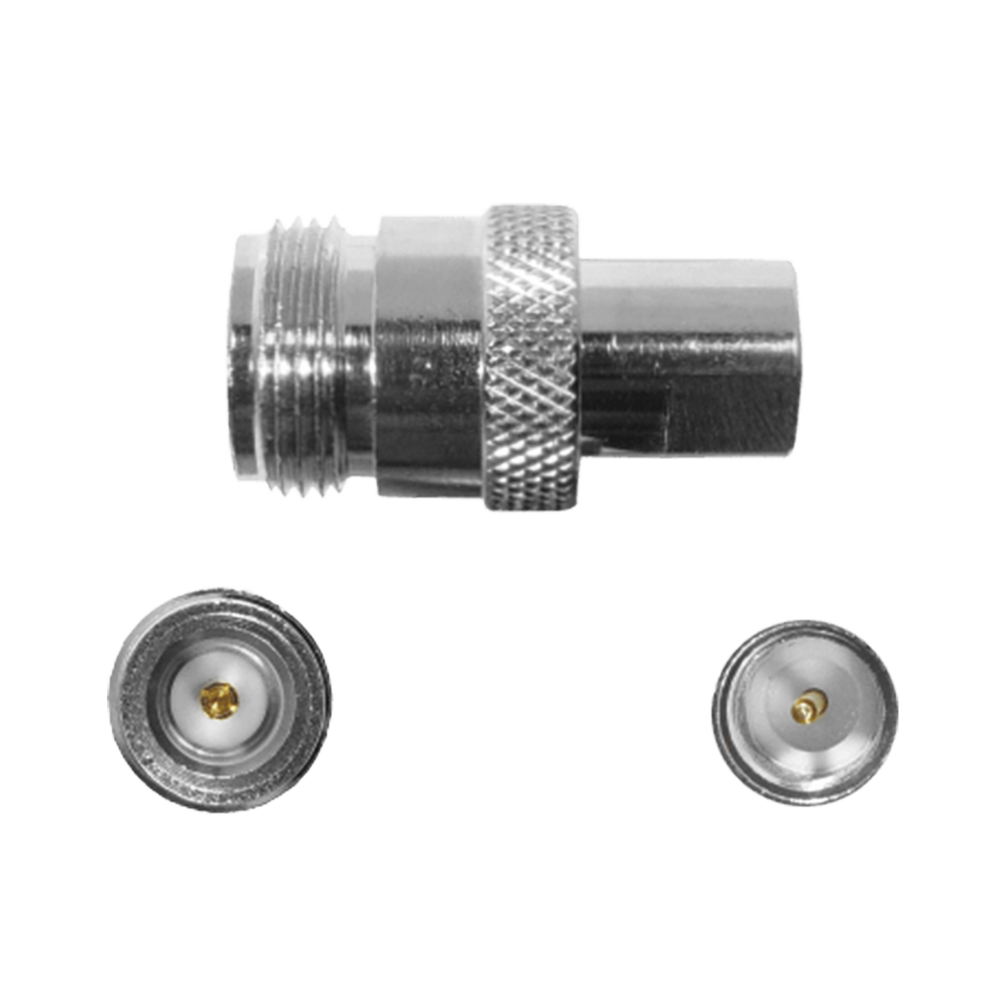 Reliable Straight Adaptor from N Female to FME Male.