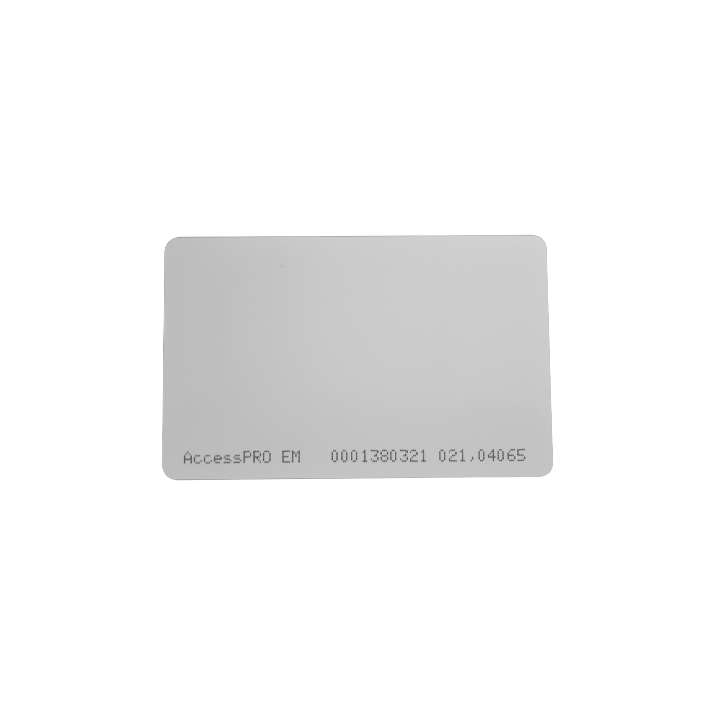 Affordable Slim Proximity Card 125 kHz (type EM) / Printable