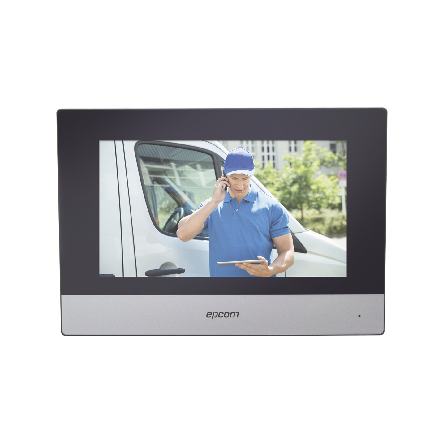 Reliable WiFi Indoor Station with 7" Touch Sensitive Screen / PoE Standard / for Intercom System