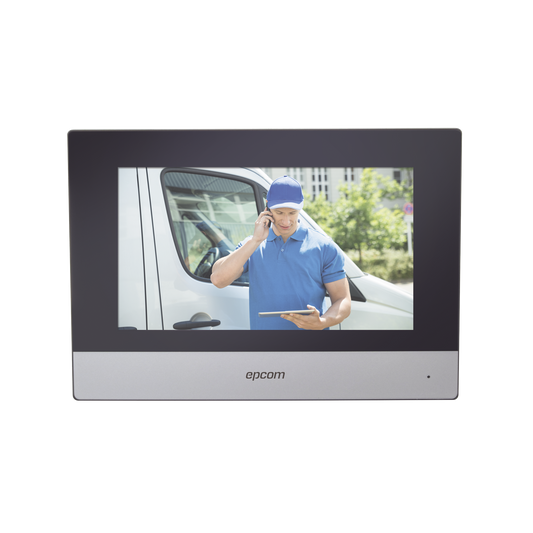 Reliable WiFi Indoor Station with 7" Touch Sensitive Screen / PoE Standard / for Intercom System