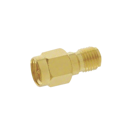 Top Quality Straight Adapter, Gold/ Gold/ PTFE., from SMA Male to Reverse Polarity SMA Female Connector