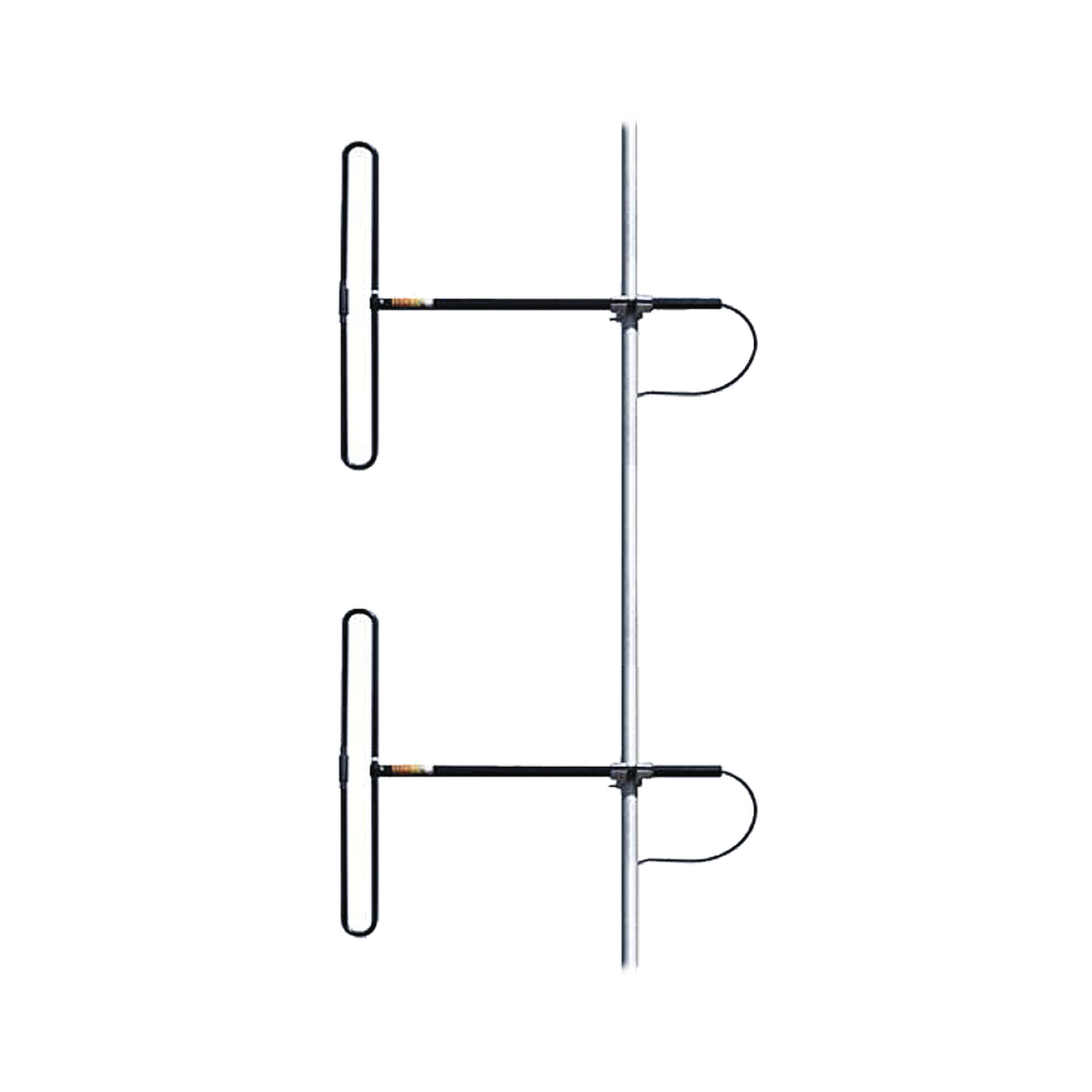 Top Quality 3 dB gain, N Male connector., Two dipole Antenna Base for 138-174 MHz