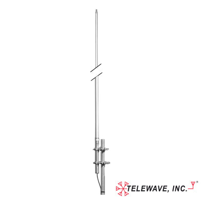 Affordable N Female., 500 Watt, 150-157 MHz, Collinear Fiber Glass Base Antenna