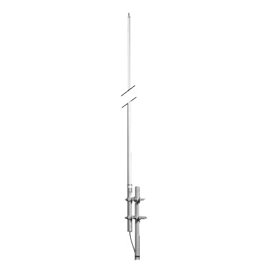 High Performance 500 Watt, 161-168 MHz, N Female., Collinear Fiber Glass Base Antenna