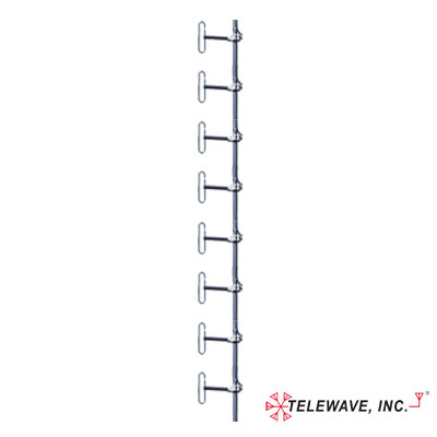 Reliable 8 Dipoles, UHF Base Antenna, Frequency Range 406 - 512 MHz.