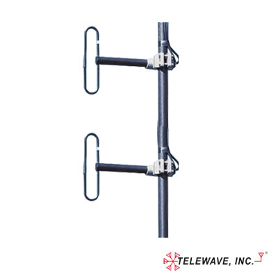 Advanced 406-512 MHz, Two Dipole Base Antenna Array, 500 W, N male.