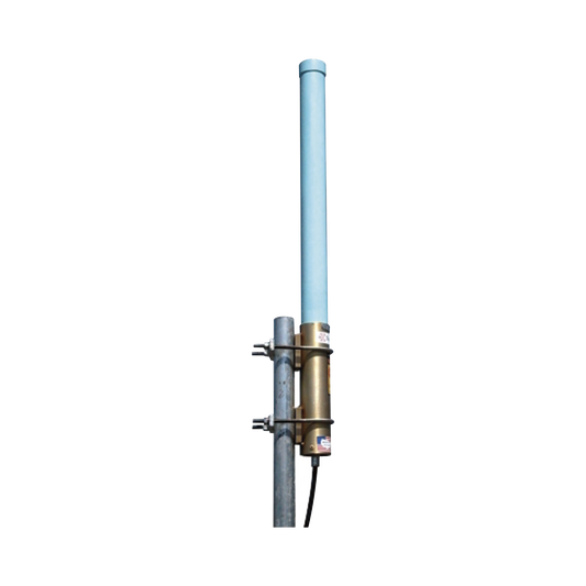 Advanced 90 MHz B/W, 500 Watt, N Female, ANTC-482 Included., Omnidirectional Fiber Glass Base Antenna, 6 dB, 806-896 MHz