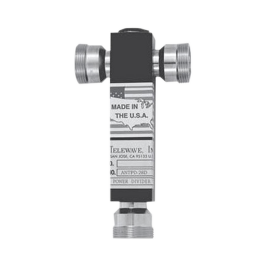 Top Quality 350-600 MHz, Three-Way Power Divider, 500 W, DIN 7-16 Female Connectors.