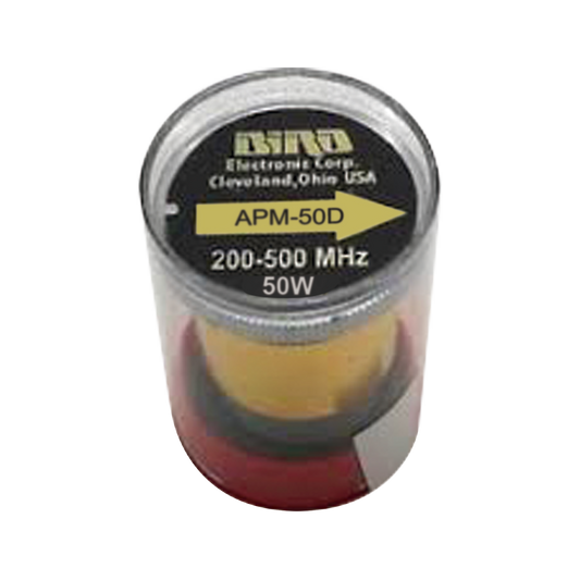 Top Quality 200-500 MHz, BIRD Element for APM-16 Wattmeter, 50 Watt.