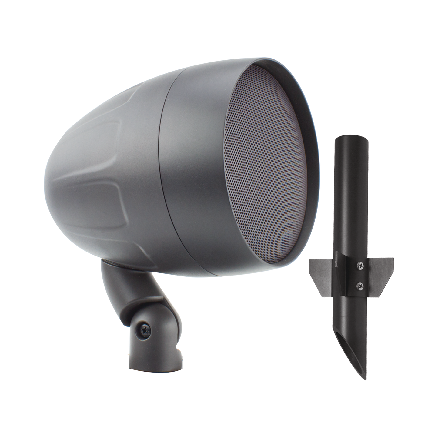 Affordable 2.5 - 50 watts, Acoustiscape 6.5in Landscape outdoor, 2-way speaker, includes stake., 8Ω / 70v / 100v switchable