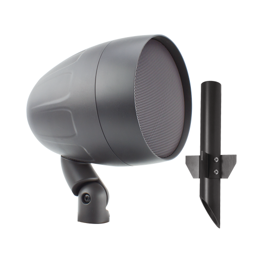 Affordable 2.5 - 50 watts, Acoustiscape 6.5in Landscape outdoor, 2-way speaker, includes stake., 8Ω / 70v / 100v switchable