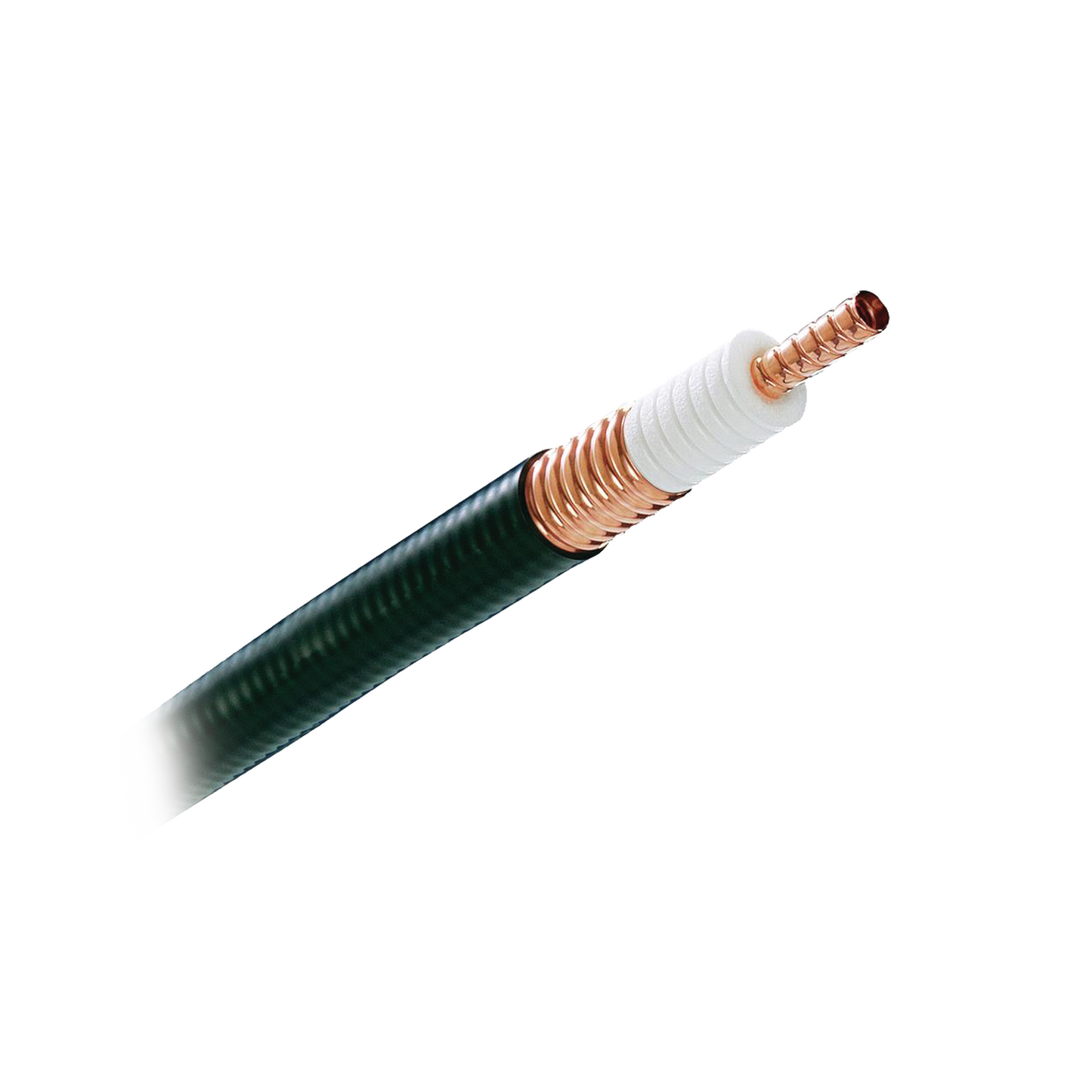 Affordable black PE jacket, 1-5/8", HELIAX Andrew Virtual Air Coaxial Cable, corrugated copper