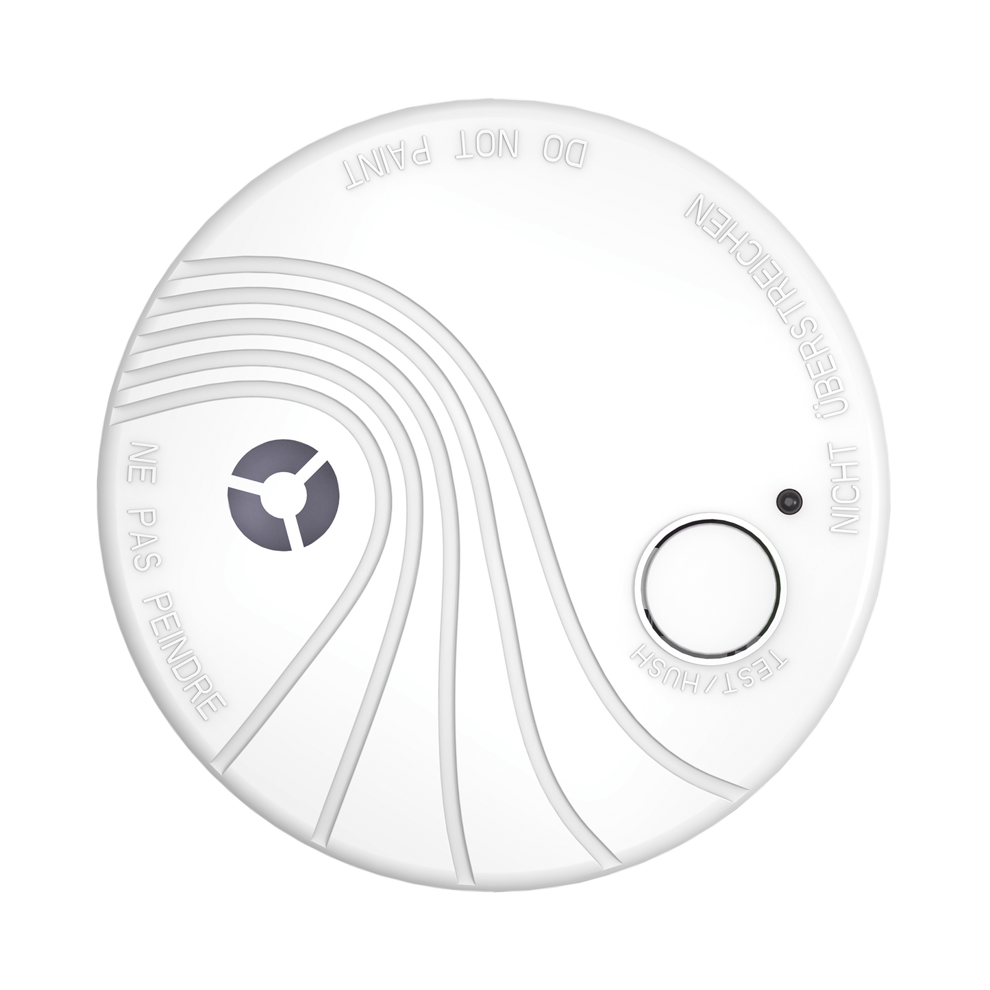 High Performance (epcom AX) Wireless Photoelectric Smoke Detector for Alarm Panel / Indoor / Supports Autonomous Functionality