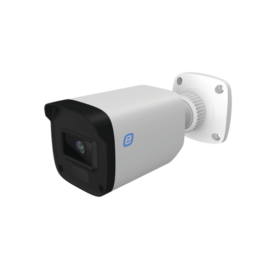 Top Quality HD-TVI - Bullet 5MP / 24/7 Color Image / White Light 98ft (30m) / 3 in 1 / Audio by Coaxitron / Built-In Microphone / Metal Housing / IP67