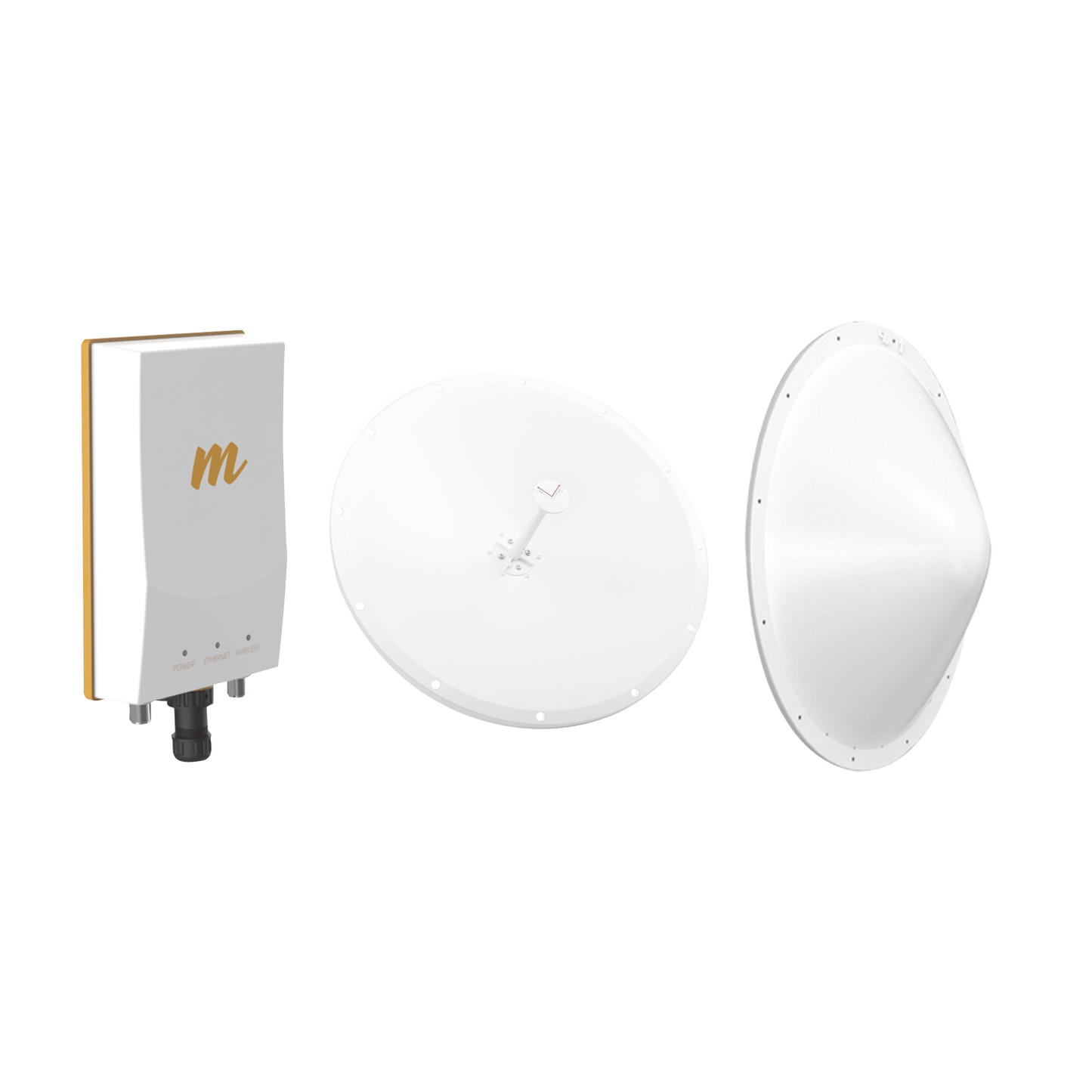 Reliable B5c Radio Kit with 28 dBi, Frequency (4.9-6.5 GHz),  Includes Jumpers and radome, Ideal for Distances up to 12.43 mi