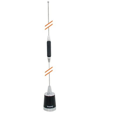 Advanced Field Adjustable, Maximum length 11.8 no ground plane., 200 W, Frequency Range 450-470 MHz, 5 dB, UHF Mobile Antenna