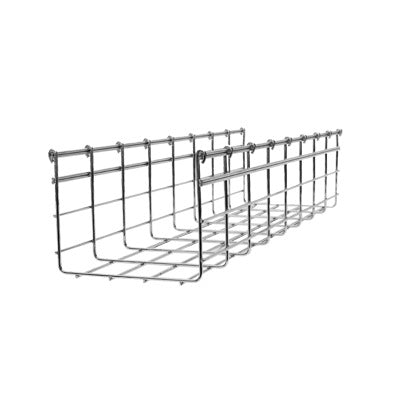 Top Quality 9.84 ft (3m) Section, Wire Mesh Cable Tray 5.91/11.81 in (150/300 mm) Width