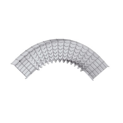 Affordable Pre-built Bend of 90 degrees; 33/150 mm width