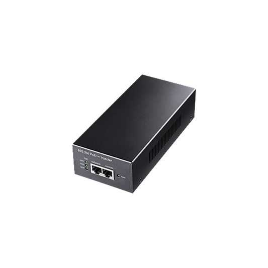 Reliable up to 90W, Single Port High-PoE Injector, Complies with IEEE 802.3AF/AT/BT