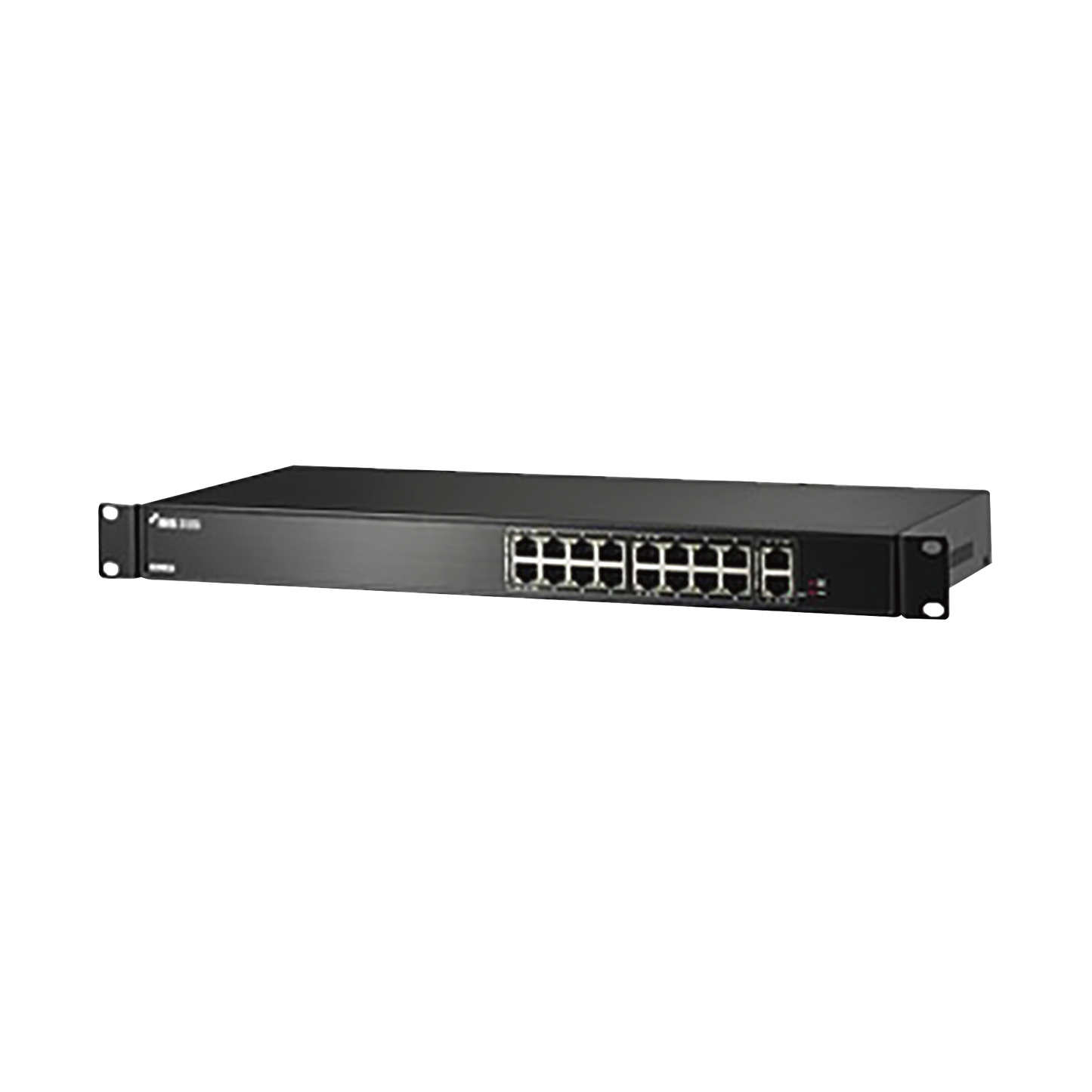 Affordable DirectIP 18-port PoE Switch (16 Fast Ethernet and 2 Gigabit Ethernet)