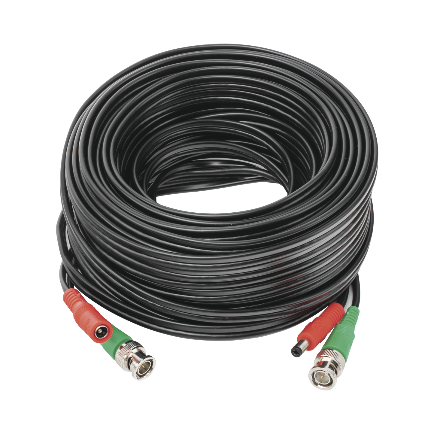 Reliable 20 meters / Coaxial cable ( BNC ) + Power / 100% Copper / For 4K Cameras / Indoor use