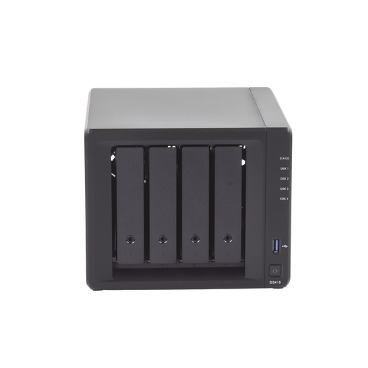 Top Quality up to 10TB per Hard Drive, 4-bay Desktop NAS Server