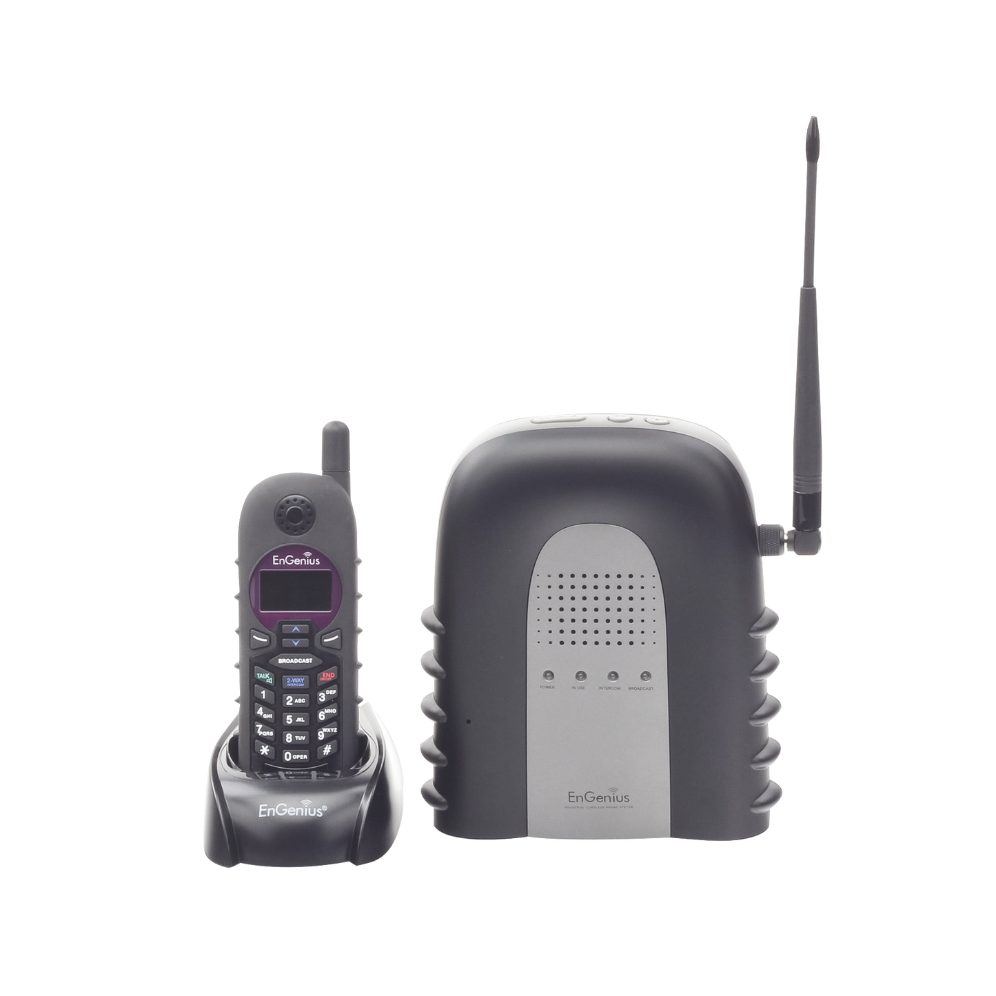 Affordable Long Range IP Telephone System / Up to 23,000 m² in Warehouses / Up to 12 km² in Farms or Ranches / 12 Penetration Floors /  Portable Radio Function.