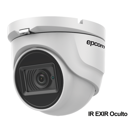 Top Quality Eyeball 4K TURBOHD / 2.8 mm Lens / IR EXIR up to 30 m / IP67 / 12 VDC / 4 Technologies (TVI / AHD / CVI / CVBS)