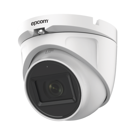 Top Quality Dome TURBOHD 2 Megapixels / FOV 106° / Lens 2.8 mm / Audio by Coaxitron / 30 mts IR EXIR / Exterior IP66 / 4 Technologies / dWDR