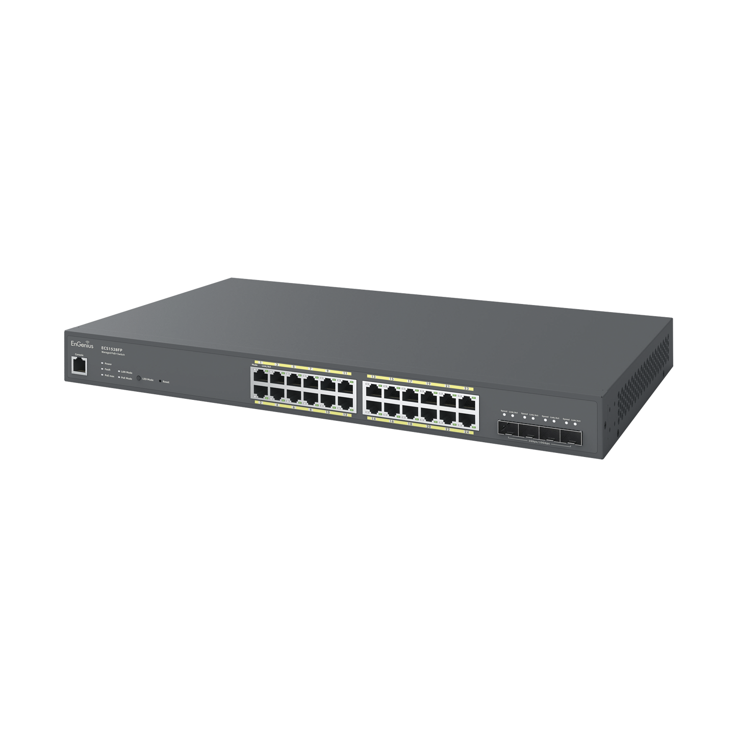 Best Cloud Managed 24-Port Gigabit 410W PoE+ Switch