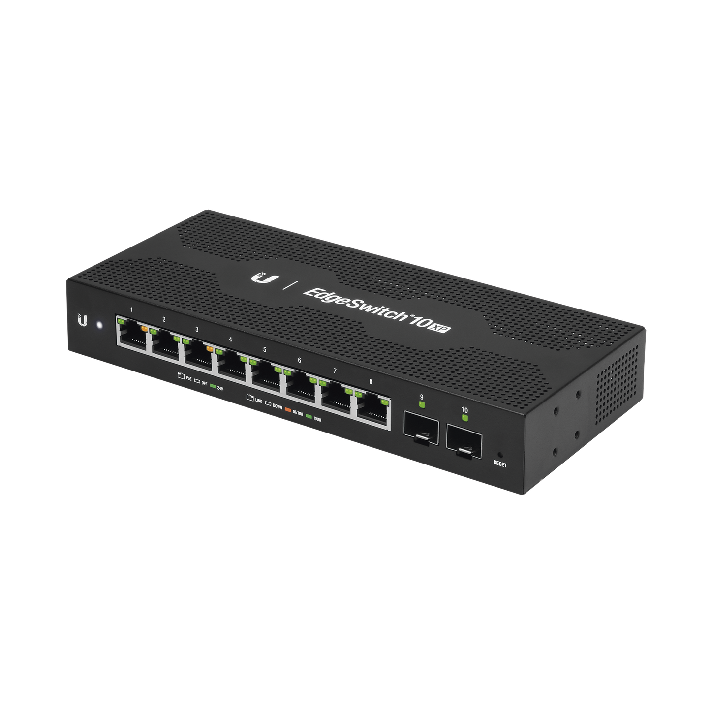 Best EdgeSwitch 10X with PoE Passive 24VDC + 2 Ports SFP