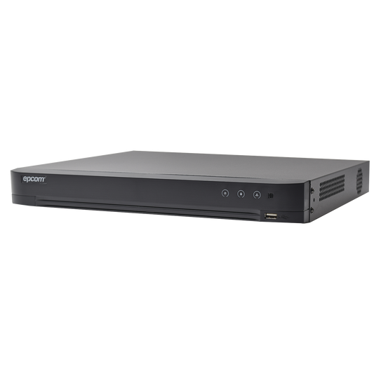 Top Quality DVR 4 Megapixel / 32 CH TURBO + 8 IP CH / 2 HDD Slots / 1 Audio input / Output 4K / Video Analytics