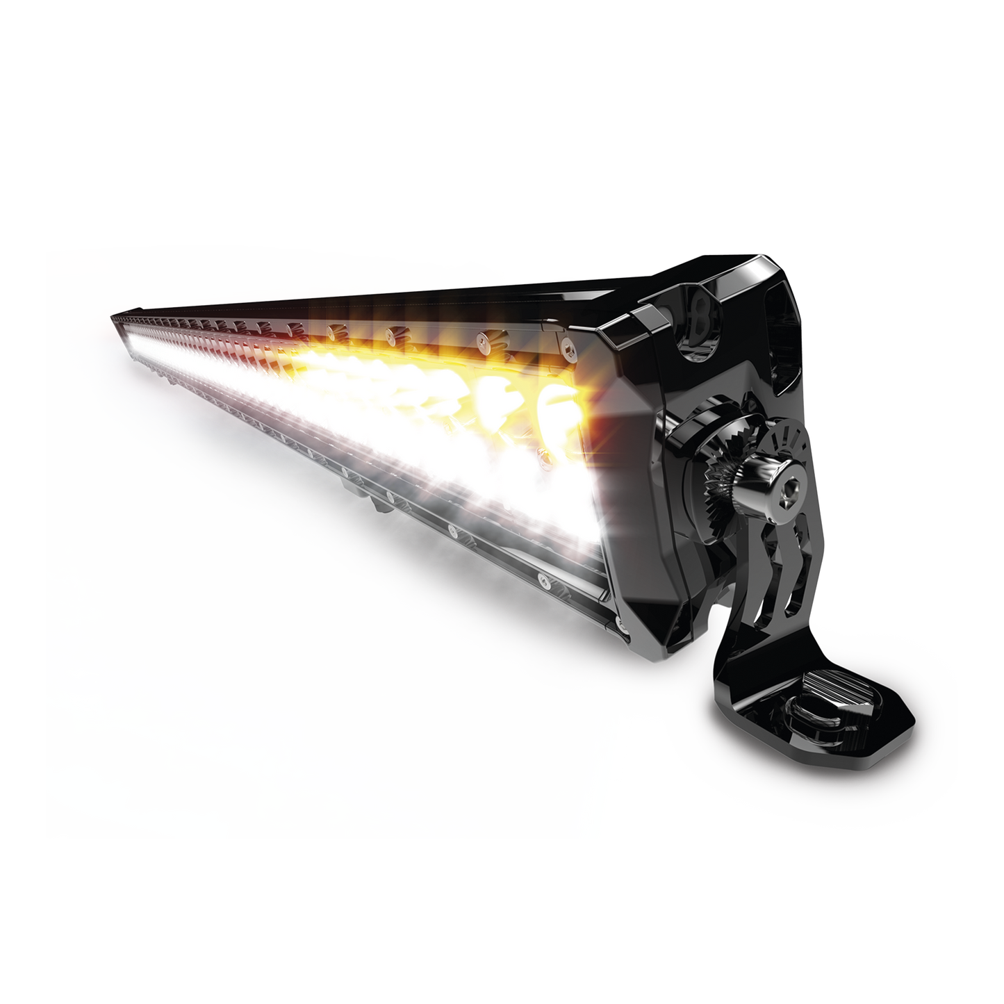 High Performance LED light bar , white/amber, IP67, 12,600 lumens, 12-24 Vdc