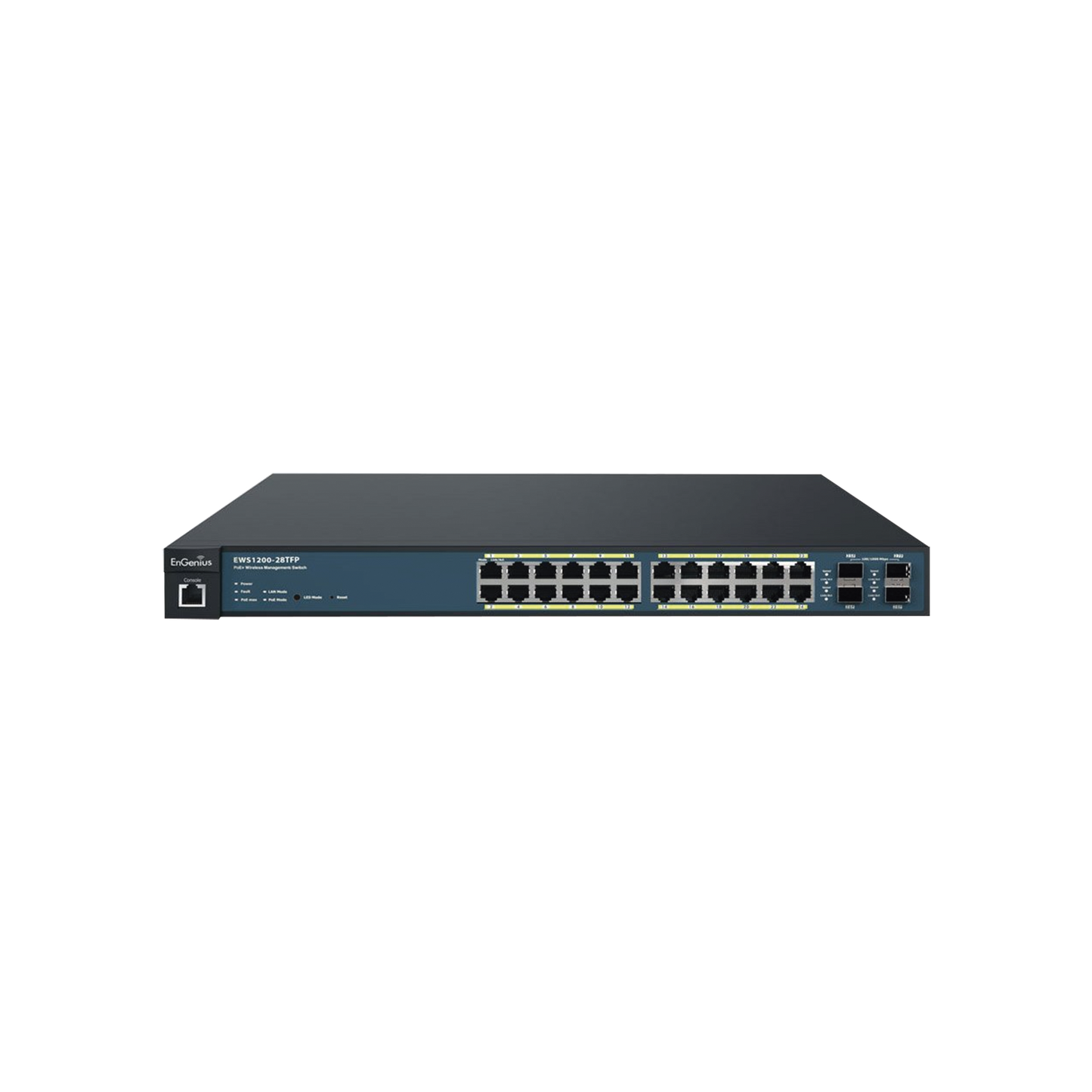 Affordable Supports up to 410 W, with Controller Option for Neutron and Enturbo Series, PoE Switch with 24 Gigabit Ports and 4 SFP Ports