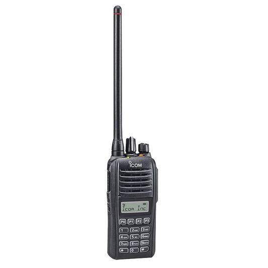 Reliable type-D Trunking, Submersible IP67., Portable Digital ICOM Transceiver, Rx-Tx: 136-174MHz