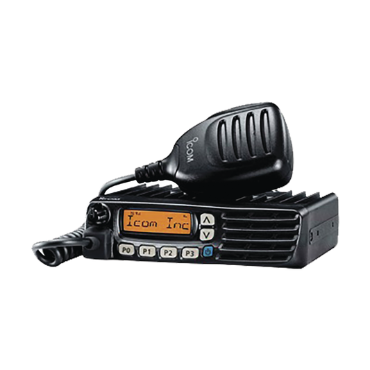 High Performance 8 Zones, 45 Watts, VHF Mobile Radio 136-174 MHz, 128 Channels, 6 Programmable Keys