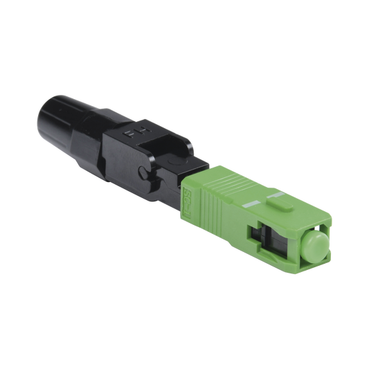 Affordable Field Assembly SC/APC Singlemode Connector for fast installation, Pre-polished, re-assemblable