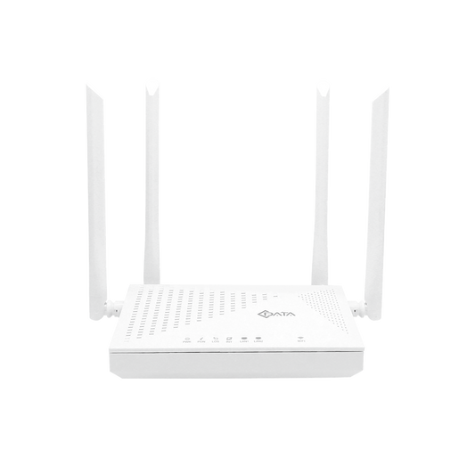 Advanced EPON/GPON ONU WIFI 2.4G/5G 802.11 a/b/g/n/ac, 2 Ethernet ports 10/100/1000, GPON: Up to 2.488Gbps/1.244Gbps.