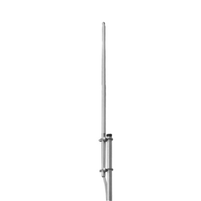 Reliable UHF Base Antenna, Fiber Glass, Frequency Range 380 - 400 MHz.