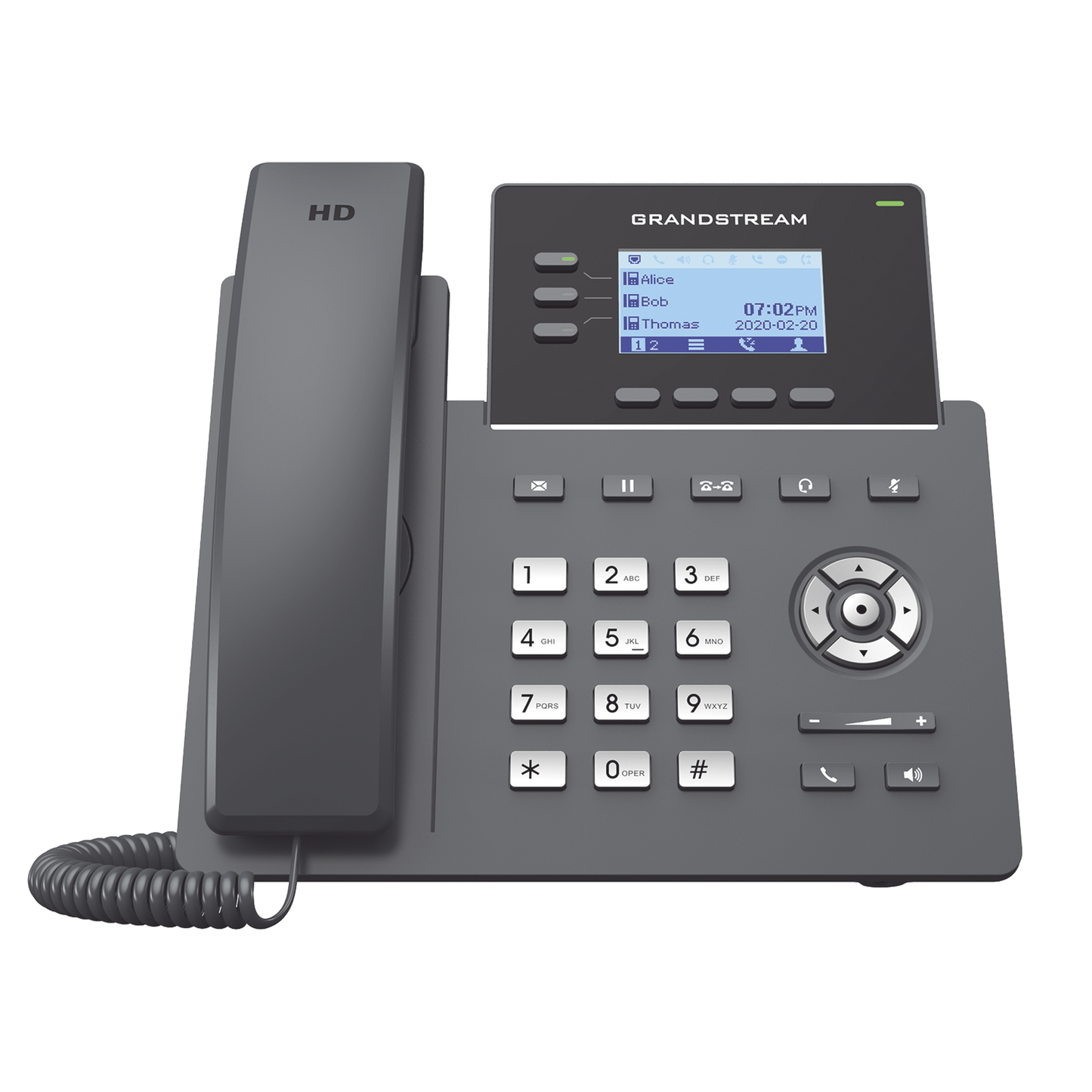 Best Carrier-Grade IP Phone 3 lines, 6 SIP accounts