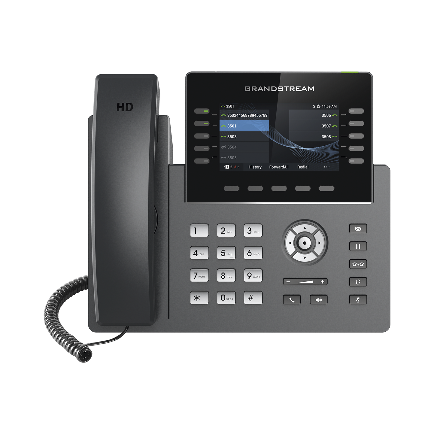 Best 5 SIP accounts Carrier-Grade IP Phone, 10-line